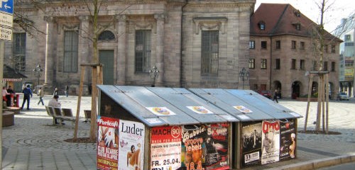 Plakatwerbung Nürnberg